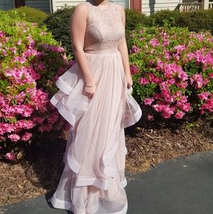 Two Piece Prom Dress